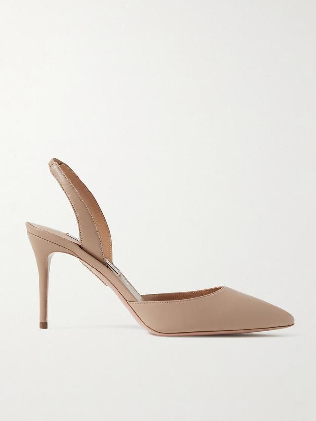 So Nude 85mm Pumps In Brown Product Image