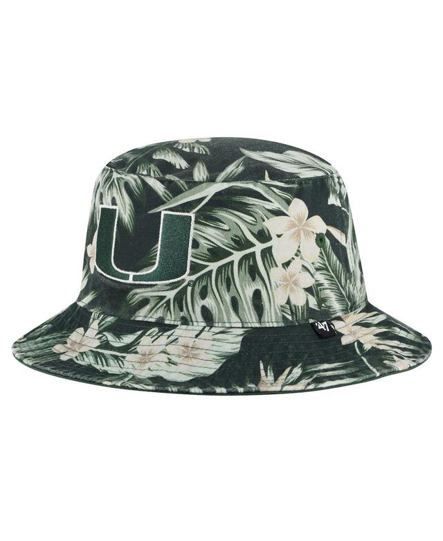 47 Brand Mens Miami Hurricanes Tropicalia Bucket Hat Product Image