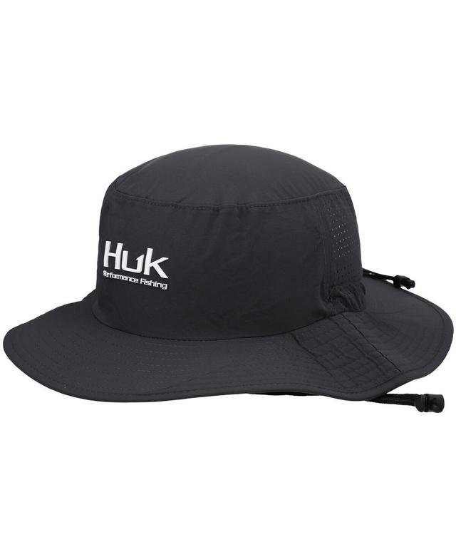 Mens Huk Graphite Solid Boonie Bucket Hat Product Image