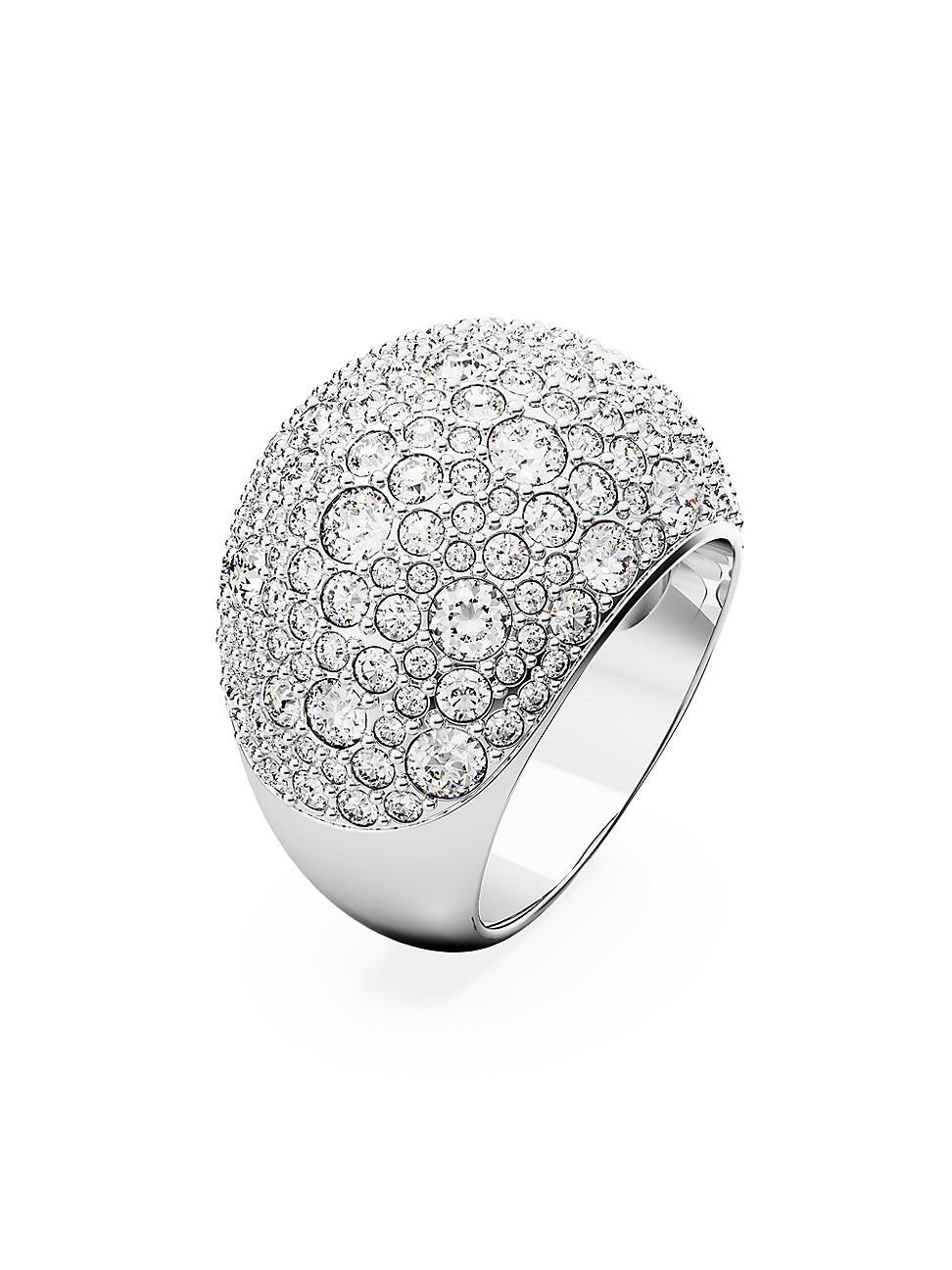 Swarovski Luna Pav Crystal Dome Ring Product Image