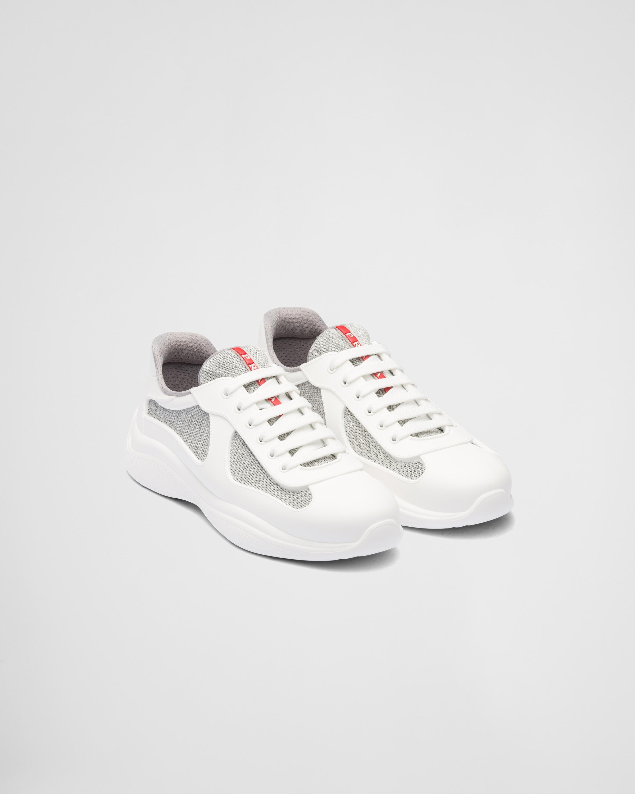 Prada America's Cup Soft rubber and bike fabric sneakers Product Image