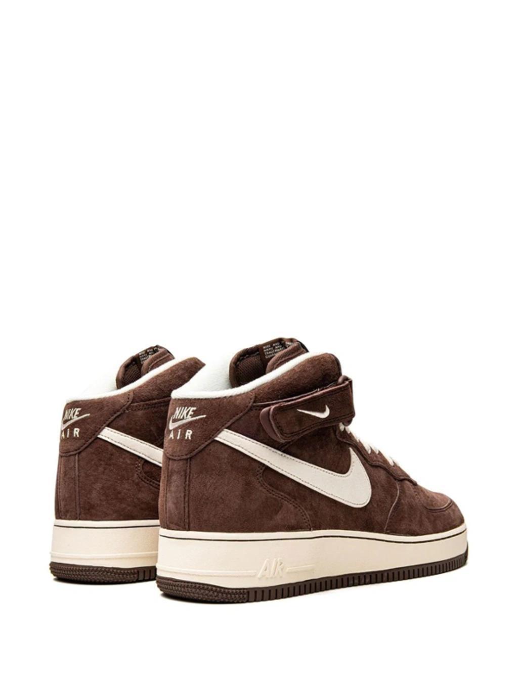 Air Force 1 Mid '07 Qs Chocolate/cream Dm0107-200 Men's In Brown Product Image