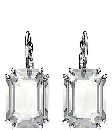 Swarovski Millenia Octagon Crystal Drop Earrings Product Image