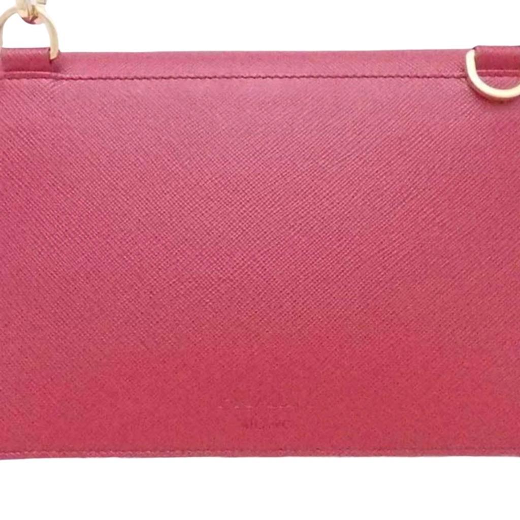 Leather Shoulder Bag () In Red Product Image