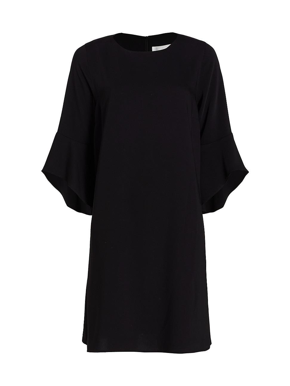 Womens Julia Crepe Bell-Sleeve Dress Product Image