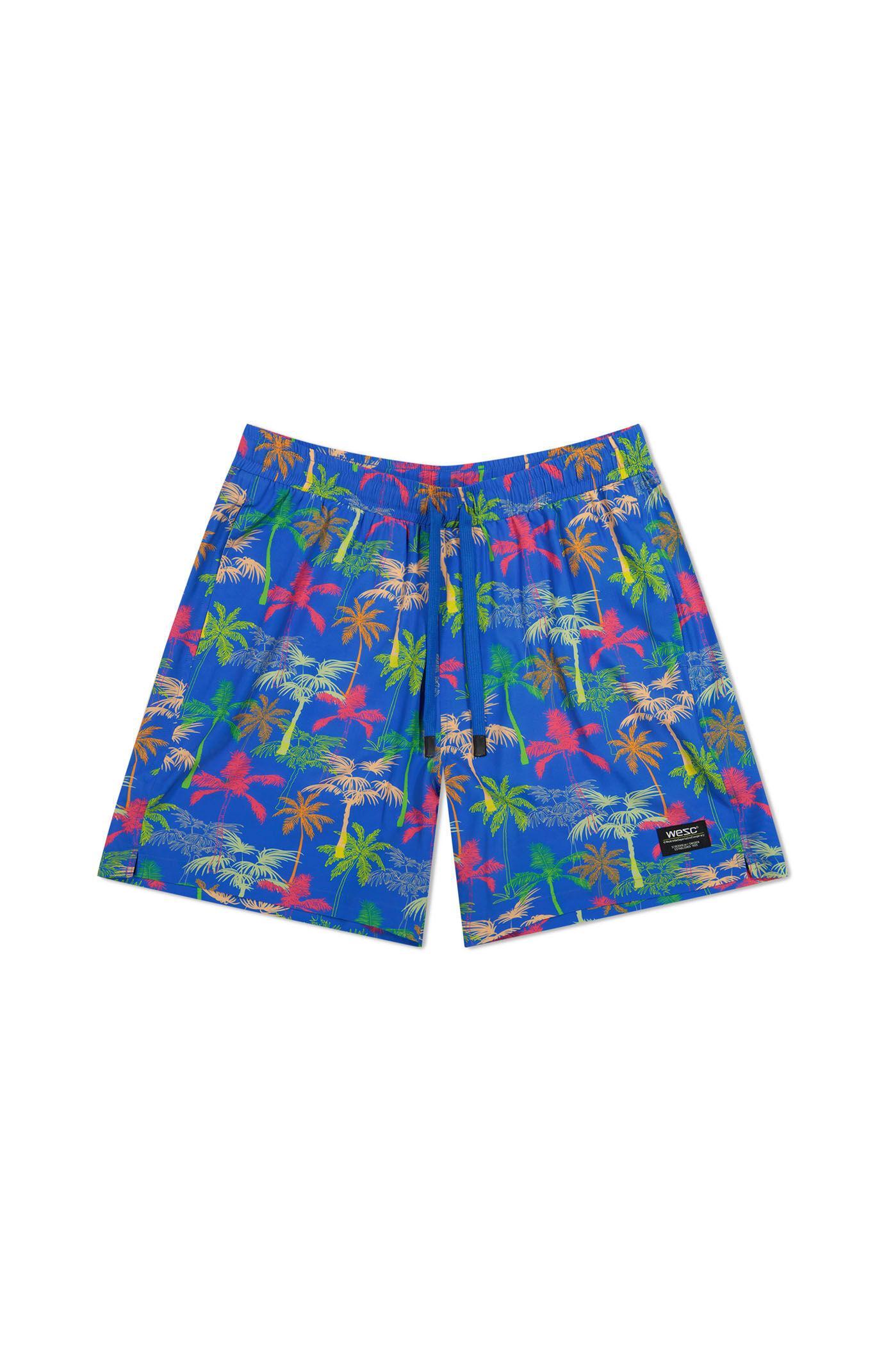 WeSC America Inc Mens Austin Miami Palms Shorts - Product Image