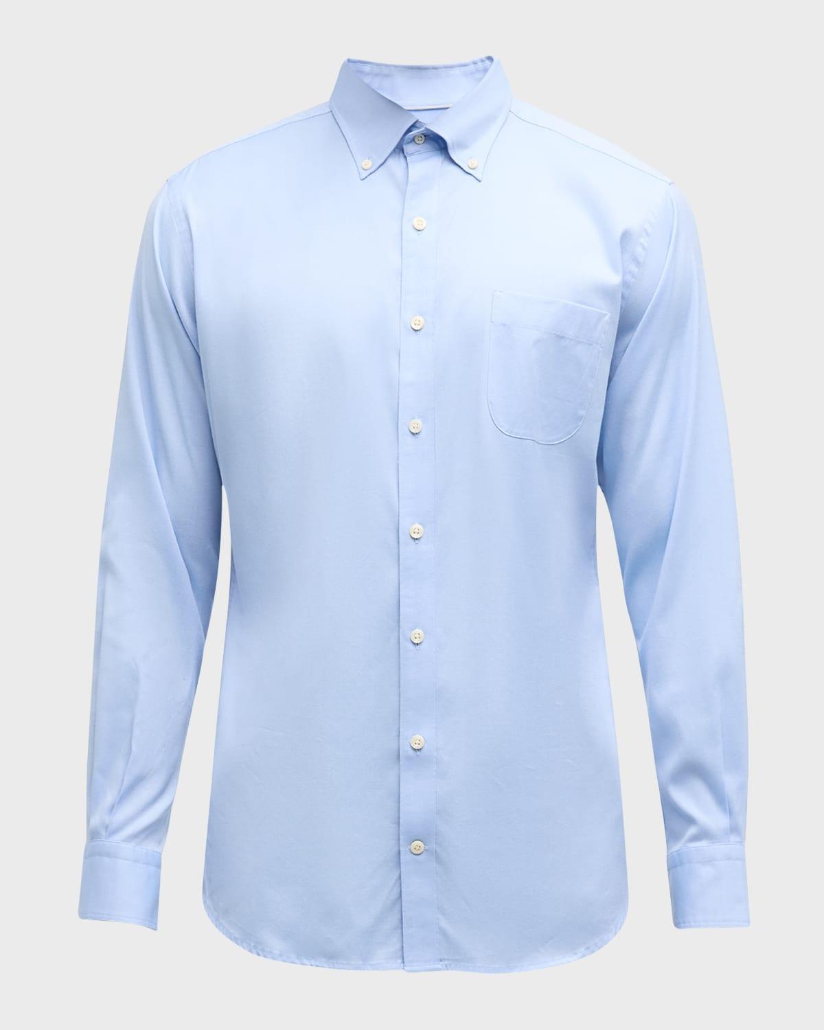 Mens Campbell Crown Cotton-Stretch Sport Shirt Product Image