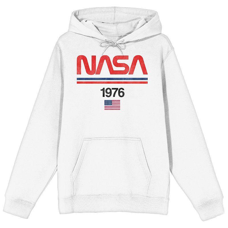 Mens NASA 1976 Flag Logo Hoodie Product Image