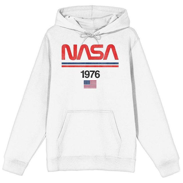 Mens NASA 1976 Flag Logo Hoodie Product Image