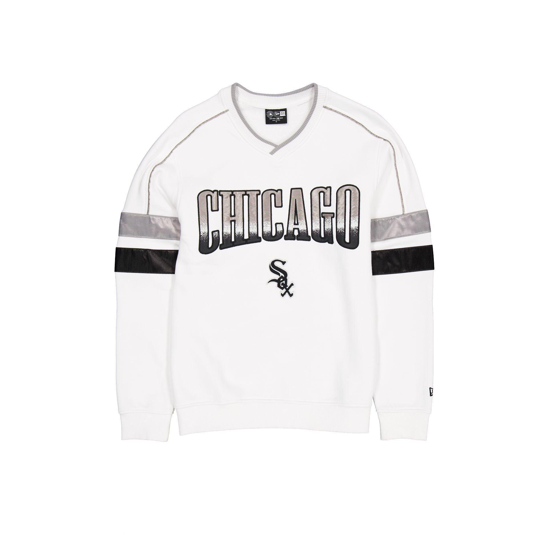 Chicago White Sox Sport Classics White Crewneck Male Product Image