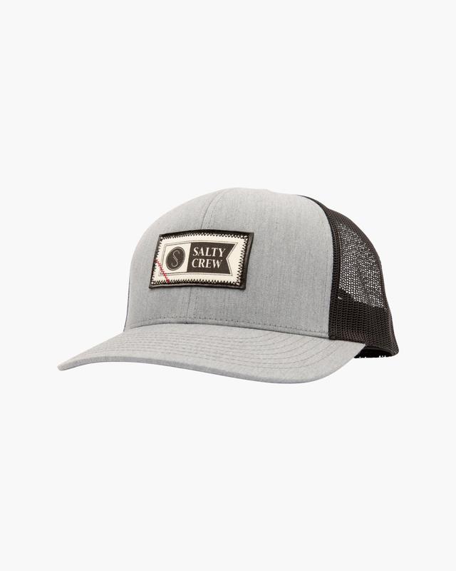 Topstitch Heather Grey/Black Retro Trucker Male Product Image