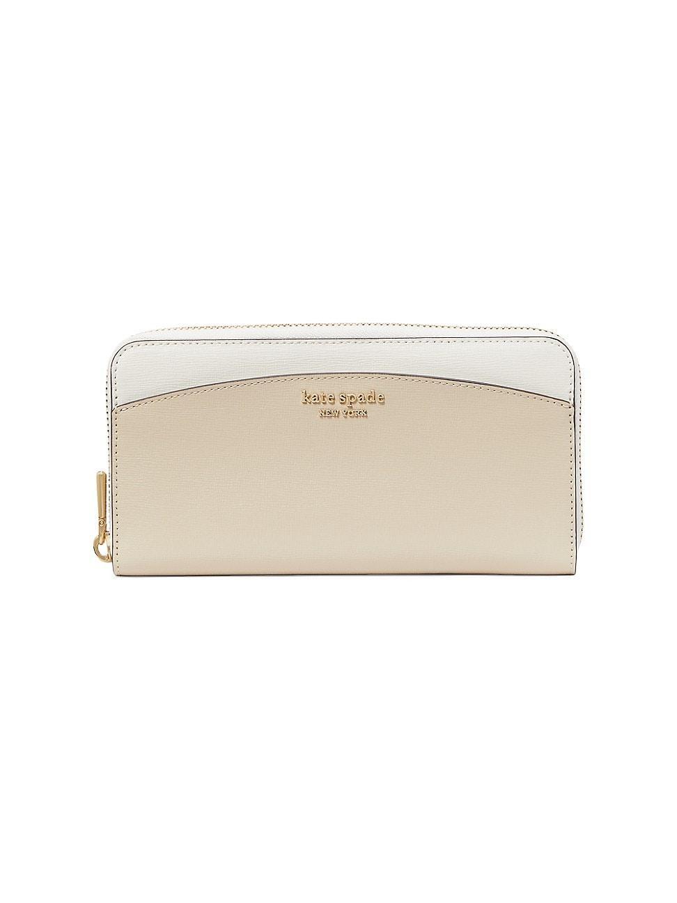 Womens Morgan Colorblocked Leather Wallet Product Image