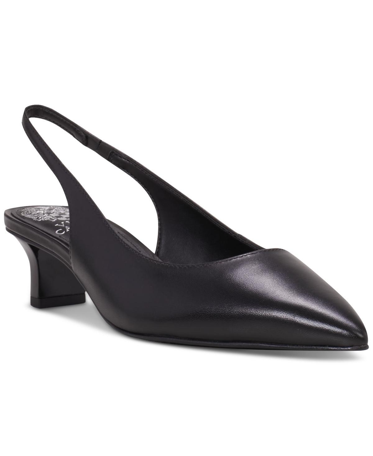 Vince Camuto Womens Pilar Slingback Kitten-Heel Pumps Product Image