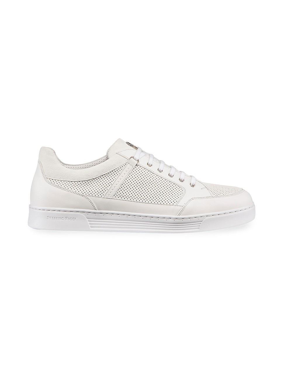 Mens Perforated Sneakers Product Image