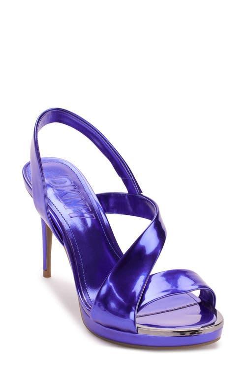 Dkny Womens Diva Asymmetrical Slingback Stiletto Sandals Product Image