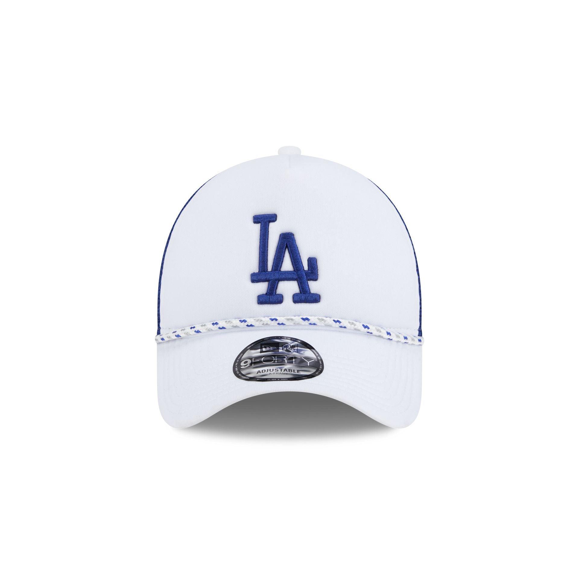 Los Angeles Dodgers Court Sport 9FORTY A-Frame Trucker Hat Male Product Image