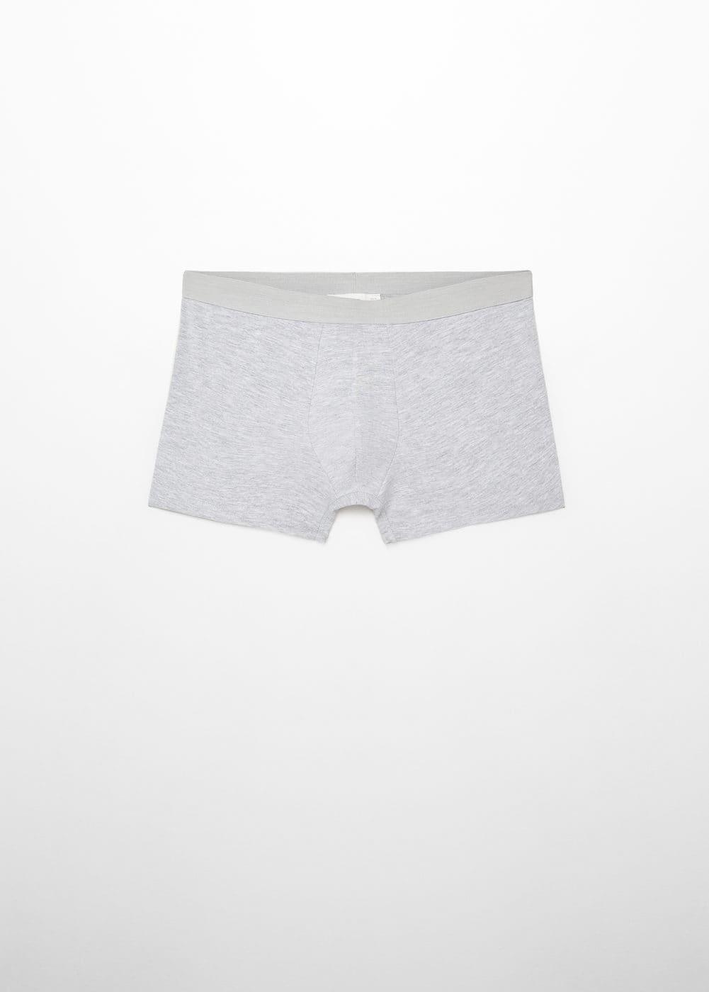 MANGO MAN - 3-pack cotton boxers greyMen Product Image