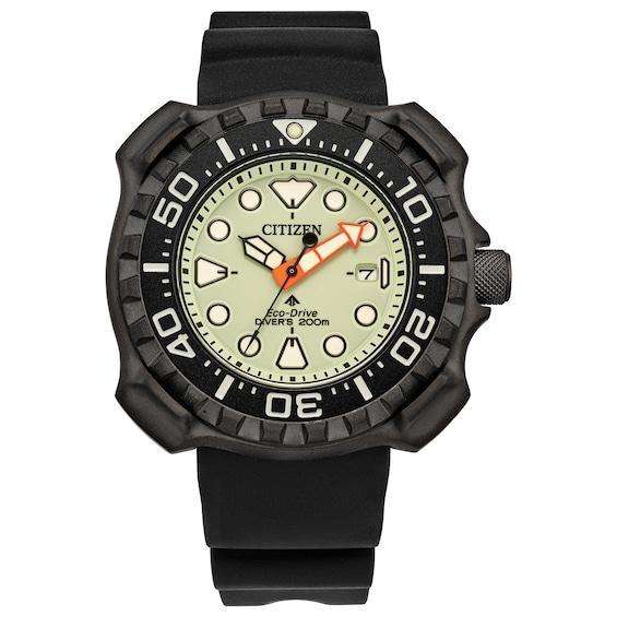 Citizen Mens Promaster Dive Analog Black Strap Watch Product Image