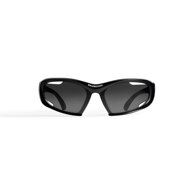 Dynamo Rectangle Sunglasses  in Black Product Image