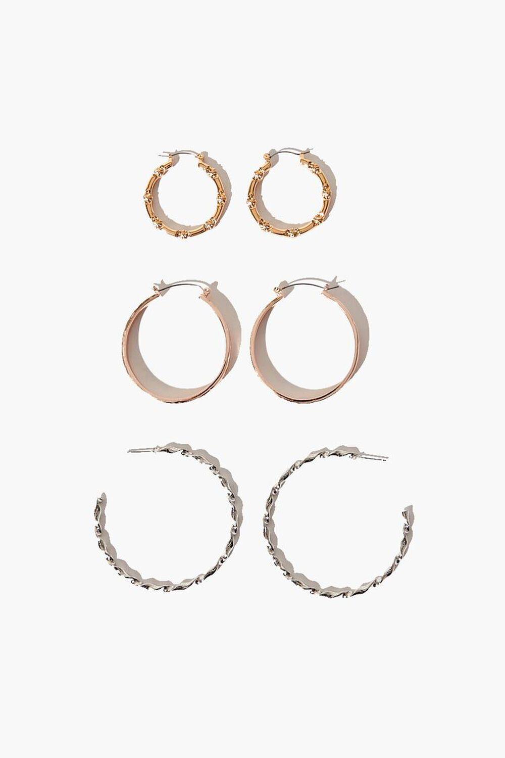 Twisted Hoop Earring Set | Forever 21 Product Image