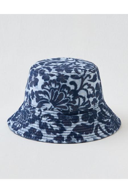 Aerie Printed Wide Brim Bucket Hat Women's Product Image