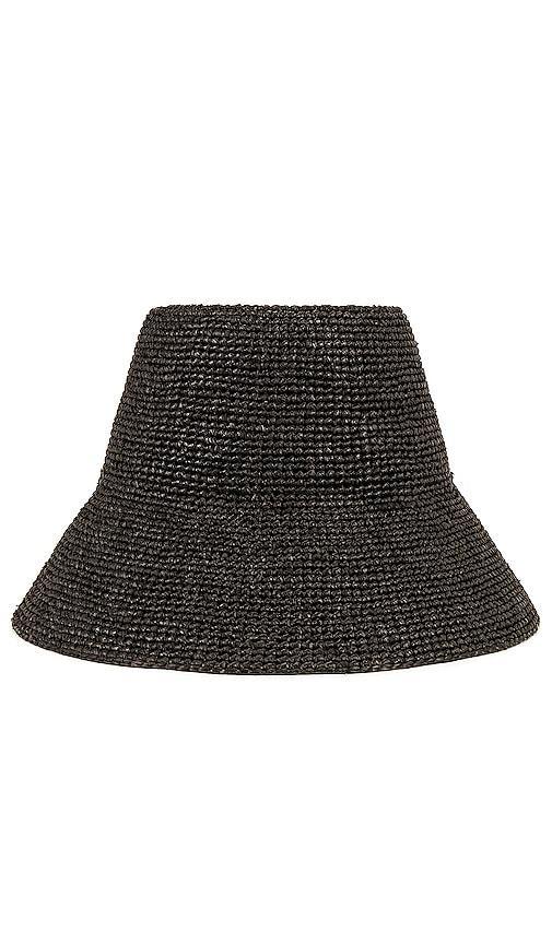 Janessa Leon Felix Raffia Bucket Hat product image