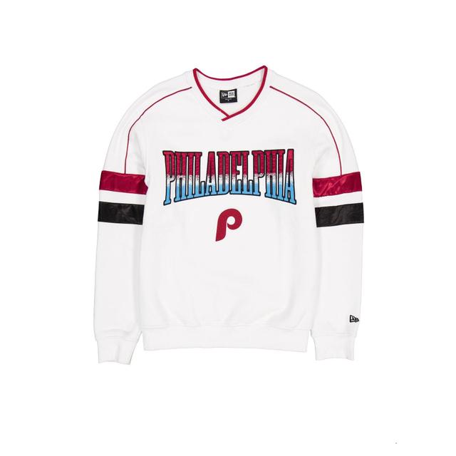 Philadelphia Phillies Sport Classics White Crewneck Male Product Image