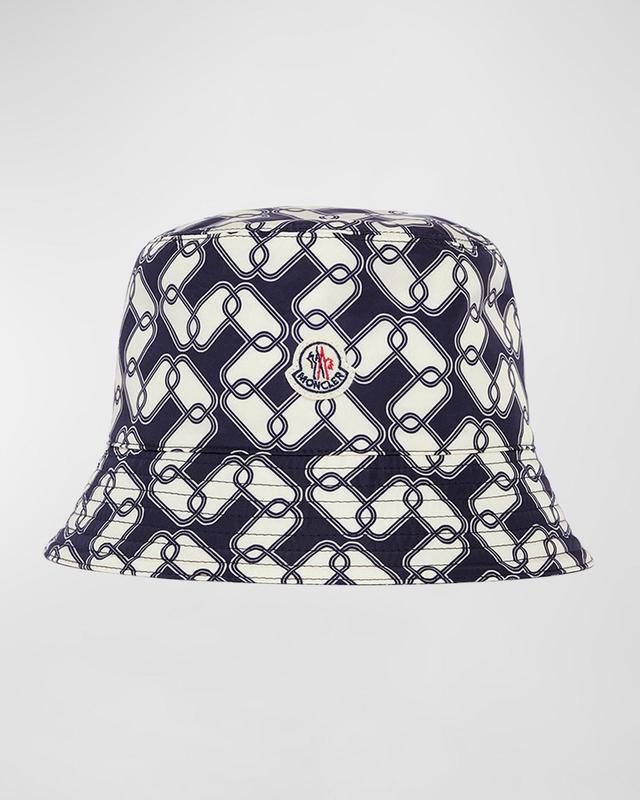 Printed Logo Patch Bucket Hat Product Image