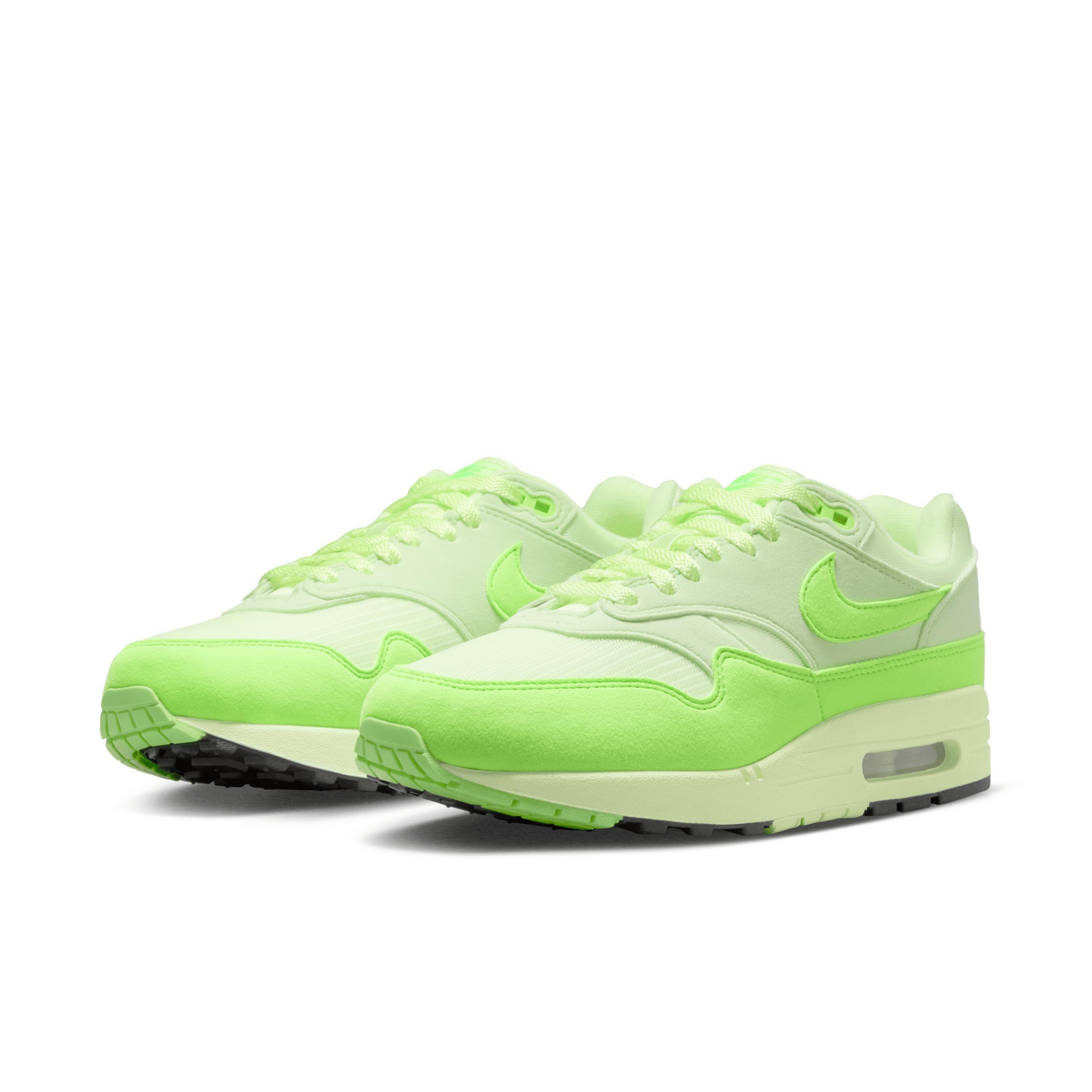 Nike Womens Nike Air Max 1 87 - Womens Running Shoes Vapor Green/Green Streak/Varely Volt Product Image