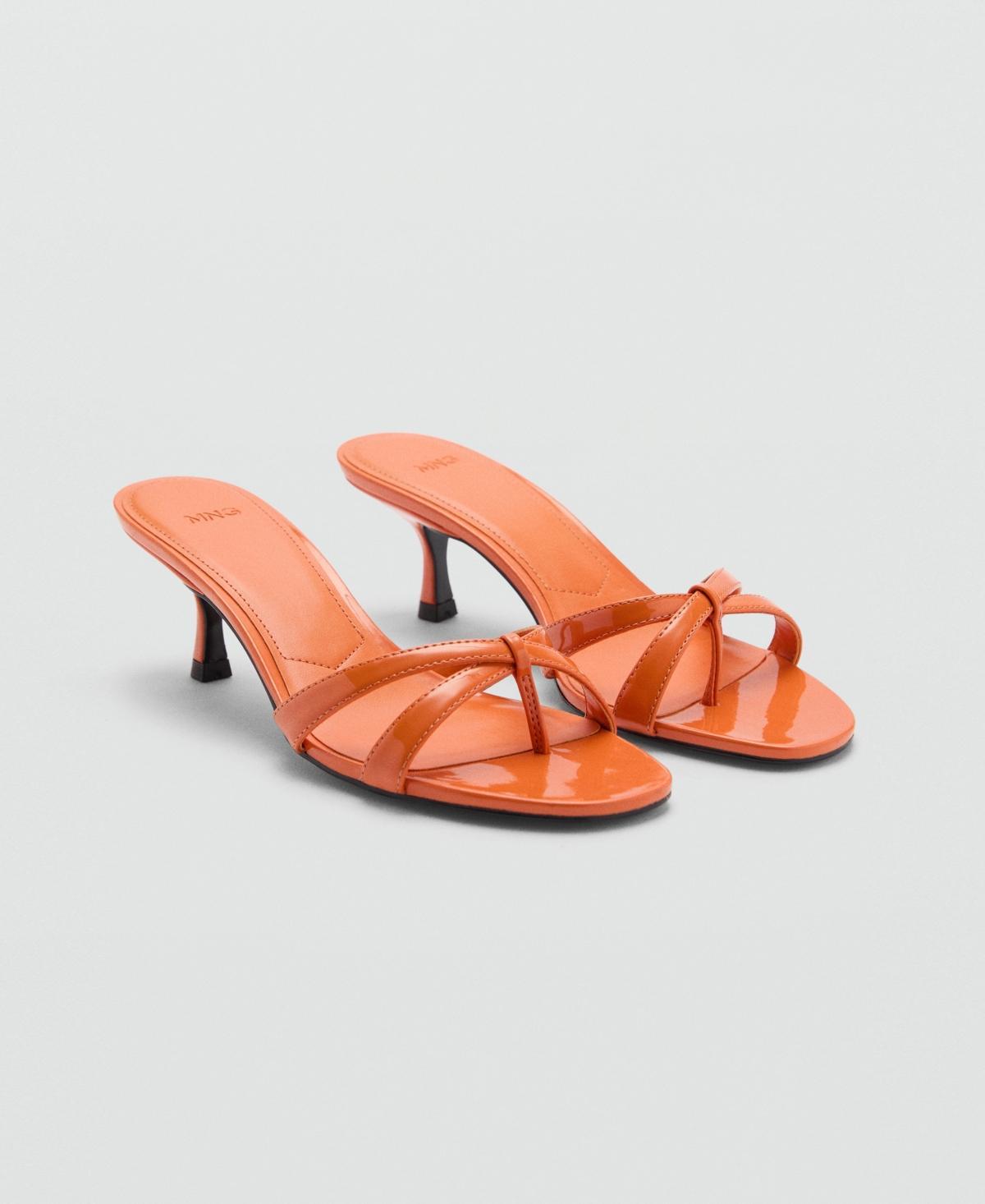 Mango Womens Strappy Heeled Sandals Product Image