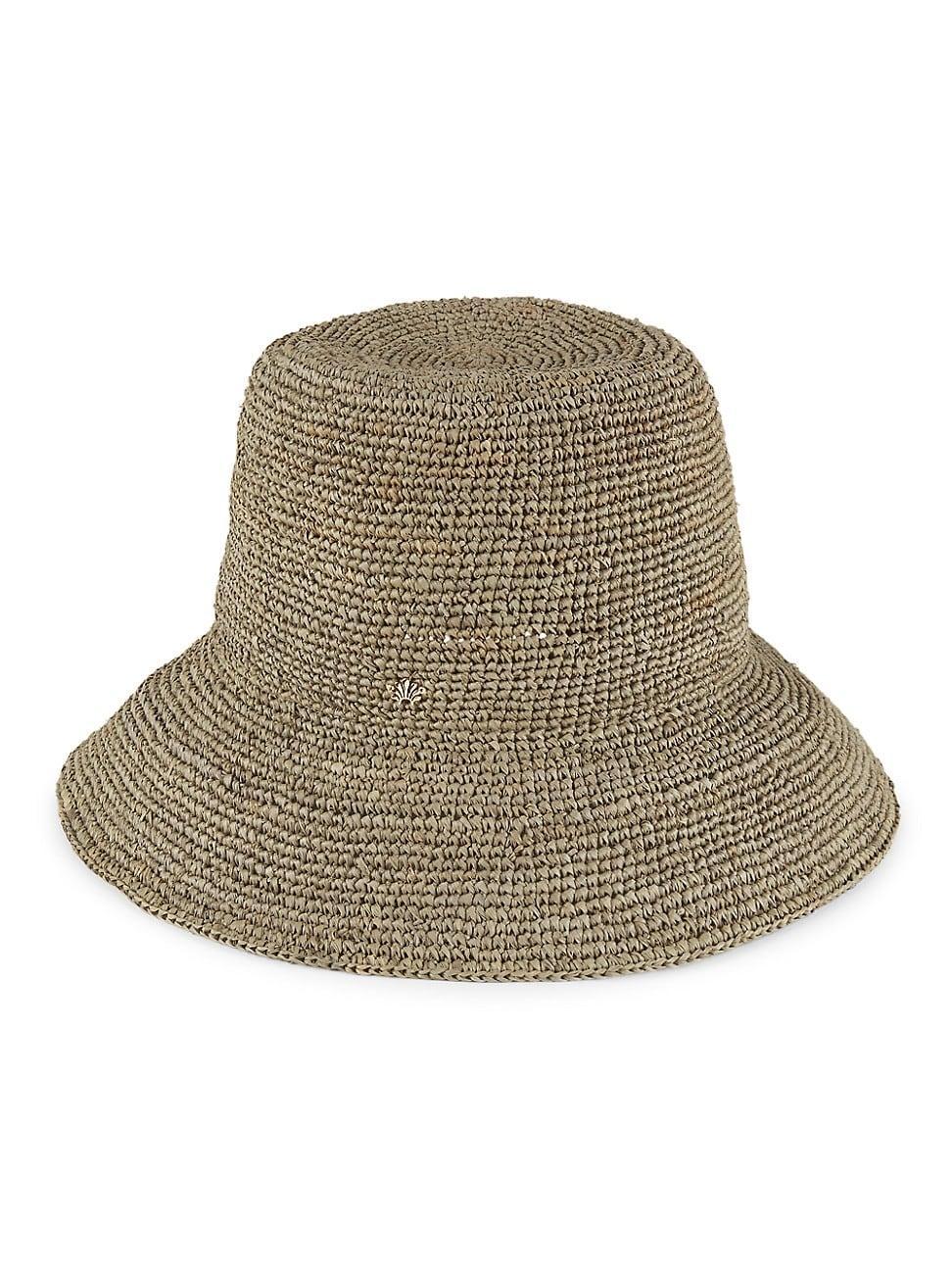 Womens Raffia Bucket Hat Product Image