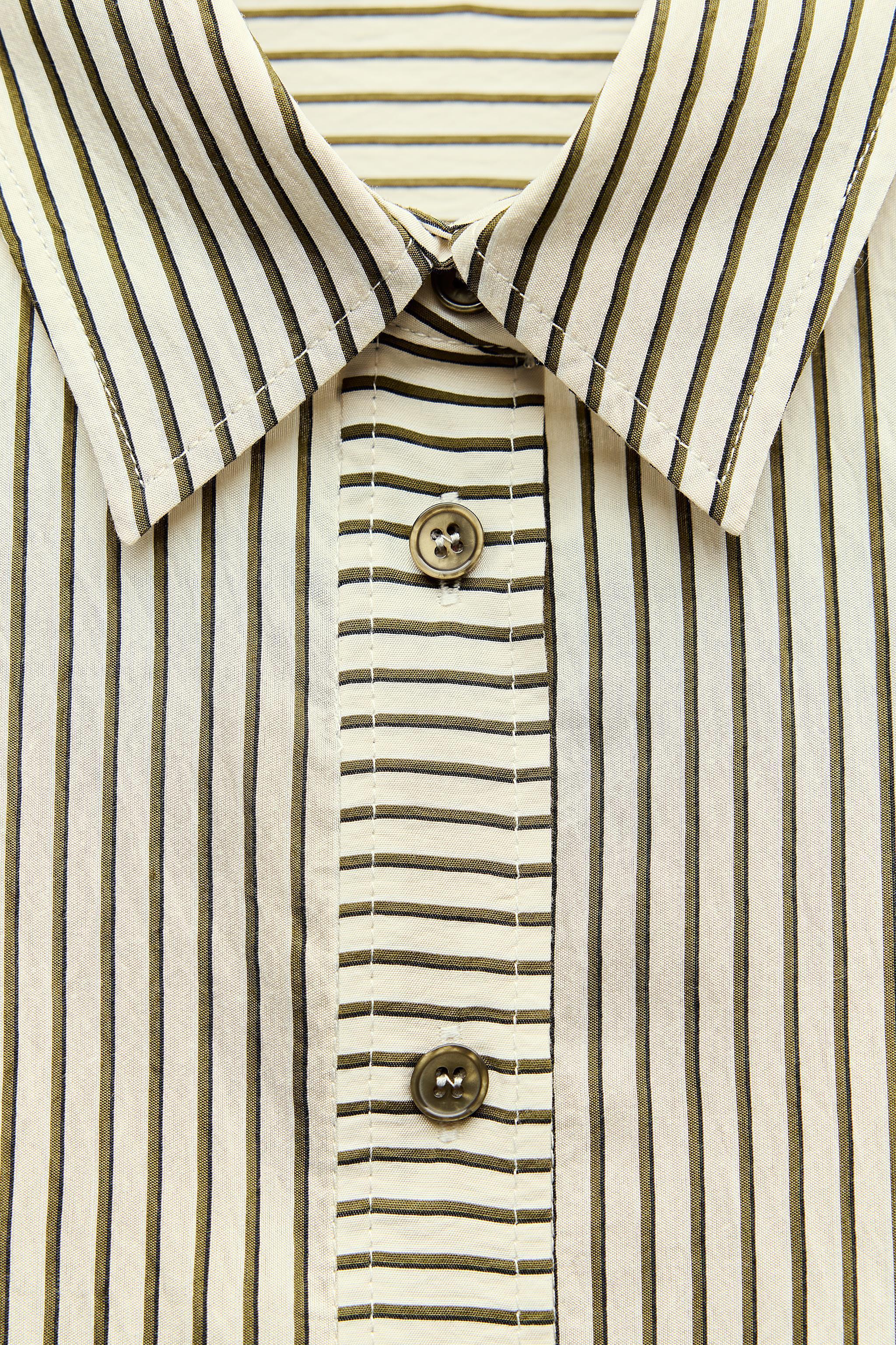 FLOWY STRIPED SHIRT Product Image