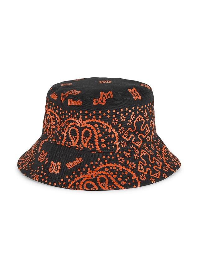 Mens Bandana Cotton Bucket Hat Product Image