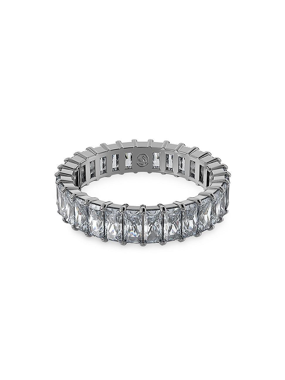 Womens Matrix Ruthenium-Plated Ring Product Image