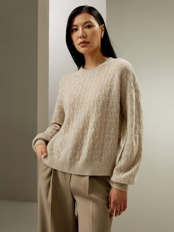 Silk-cashmere Blend Sweater Product Image