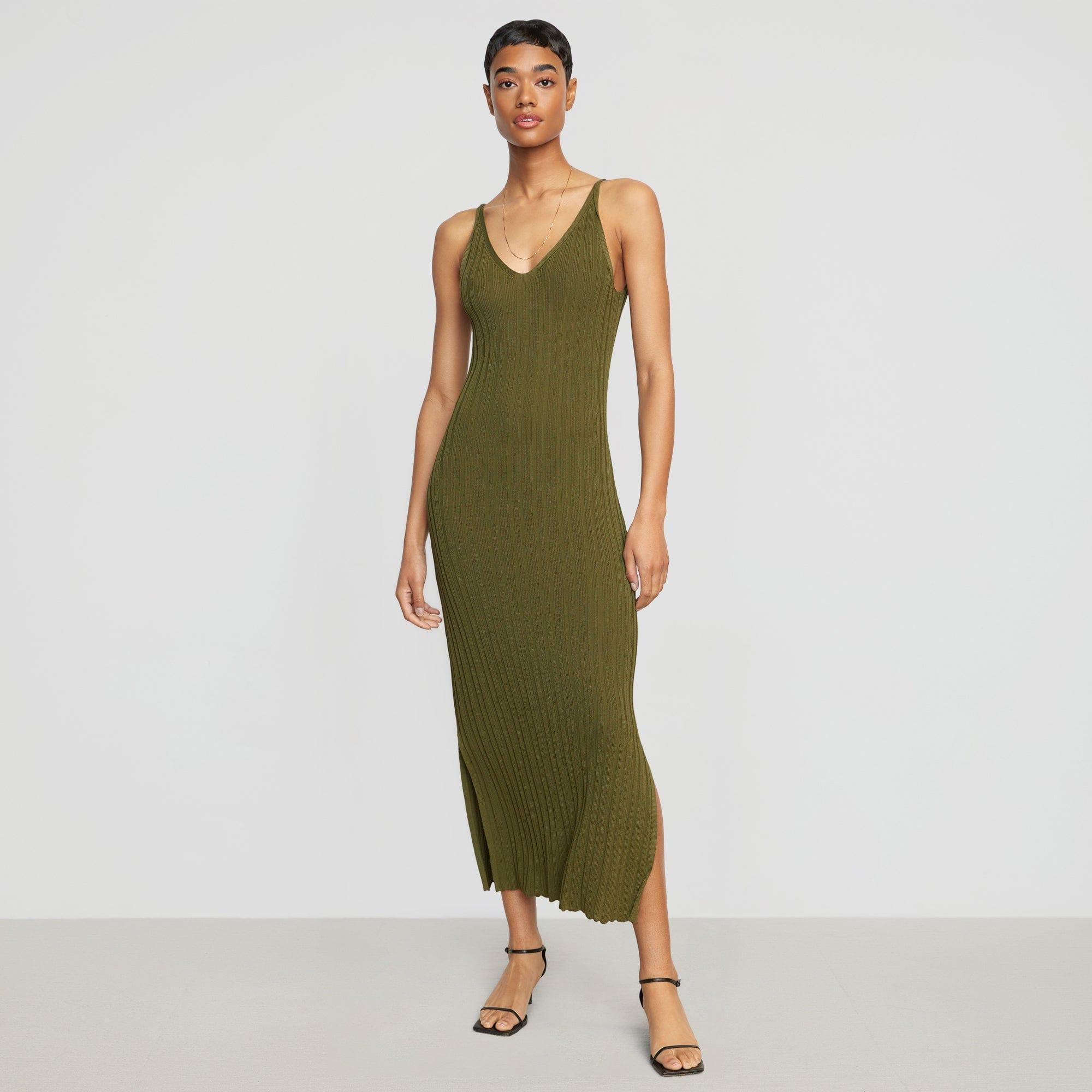 Estella Ribbed Tank Dress Product Image