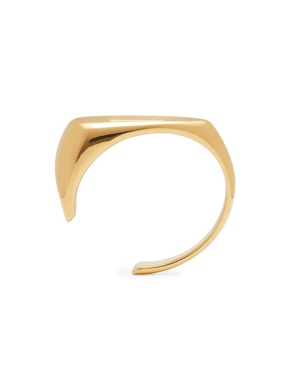 Womens Goldtone Claw Cuff Product Image