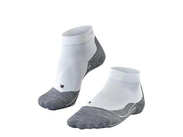 Falke TE4 Short Tennis Socks (White/Mix) Women's Knee High Socks Shoes Product Image