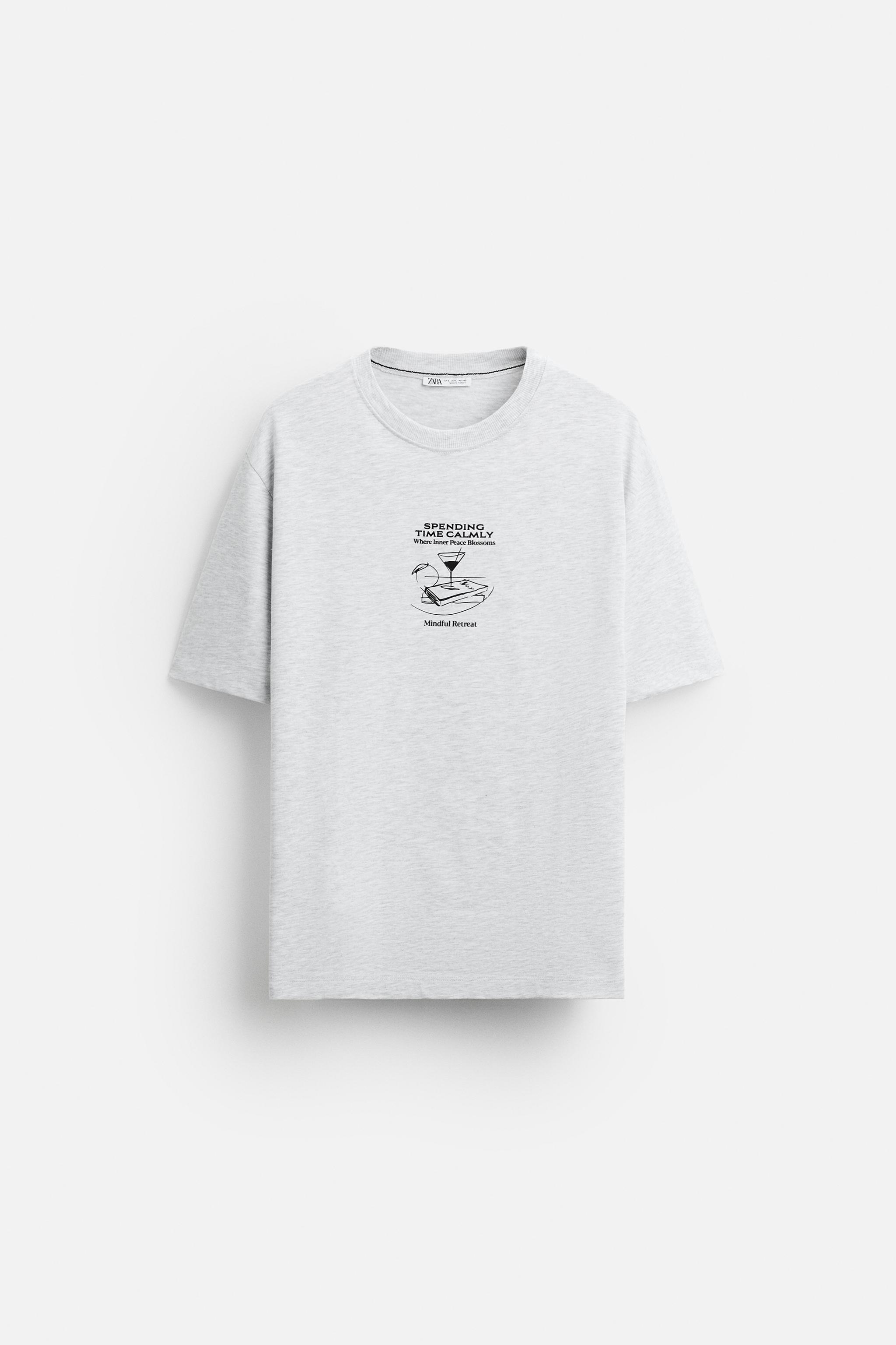 COMBINATION TEXT T-SHIRT Product Image