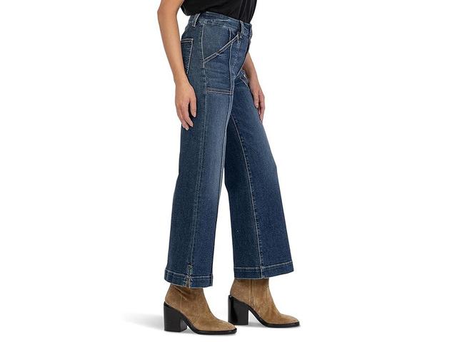 KUT from the Kloth Meg High-Rise Fab Ab Wide Leg in Friendly (Friendly) Women's Jeans Product Image