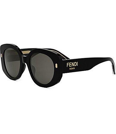 FENDI Womens FENDI Roma 51mm Round Sunglasses Product Image