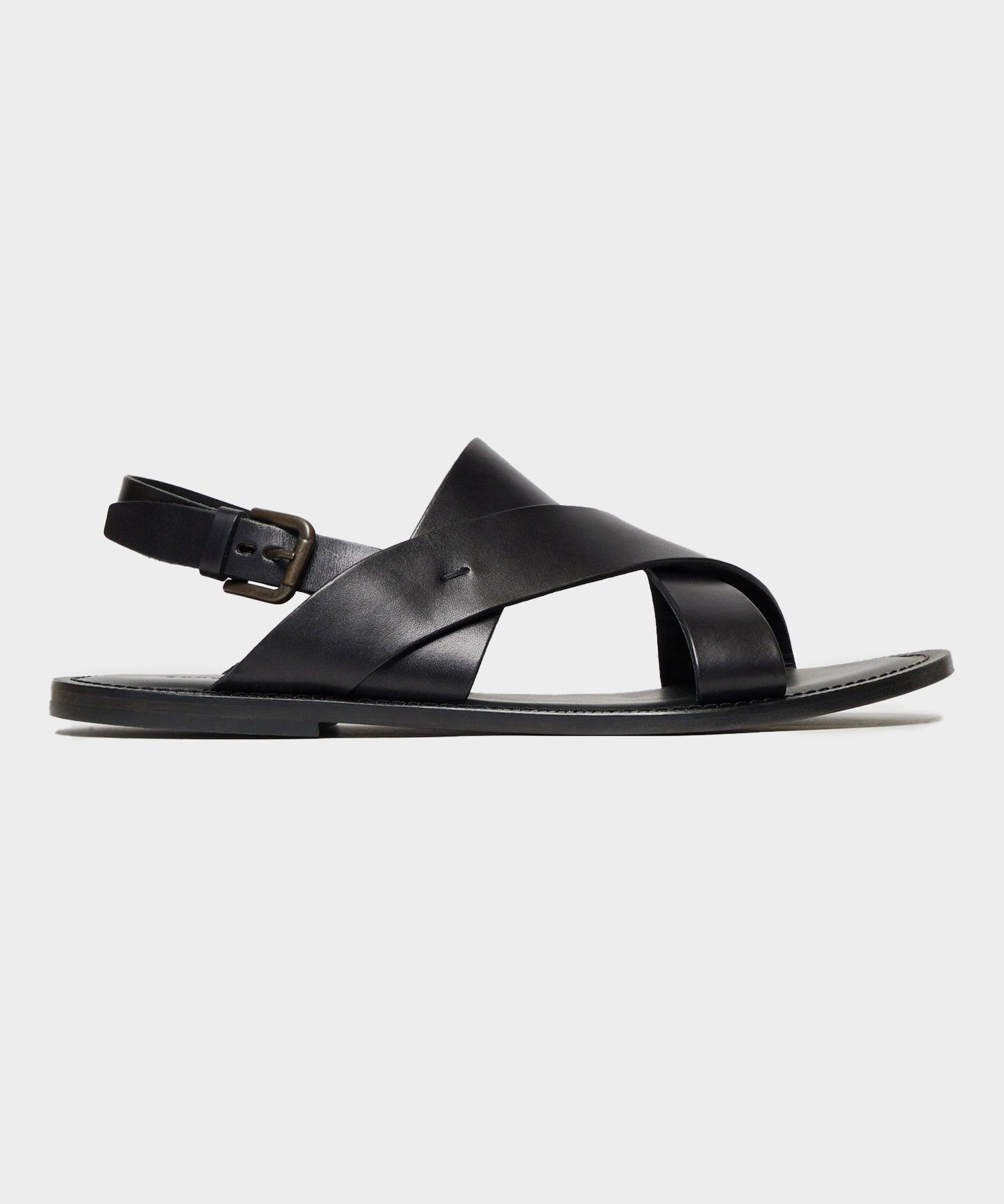 Tuscan Leather Crossover Backstrap Sandal Product Image