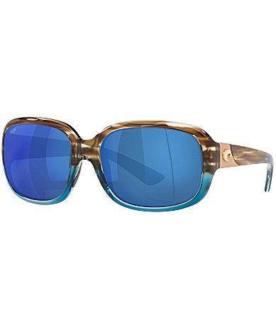 Costa Del Mar Gannet 58mm Mirrored Polarized Pillow Sunglasses Product Image