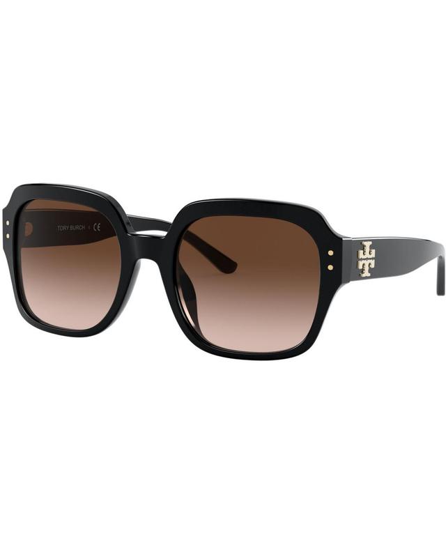 Tory Burch Oversized Square Sunglasses, 56mm Product Image