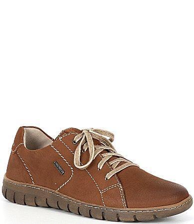 Josef Seibel Steffi 62 Waterproof Leather Oxford Sneakers Product Image