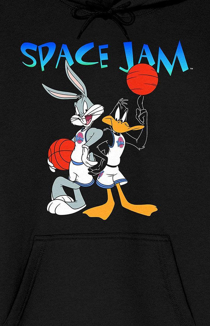 Women's Space Jam 1996 Bugs & Daffy Hoodie Product Image