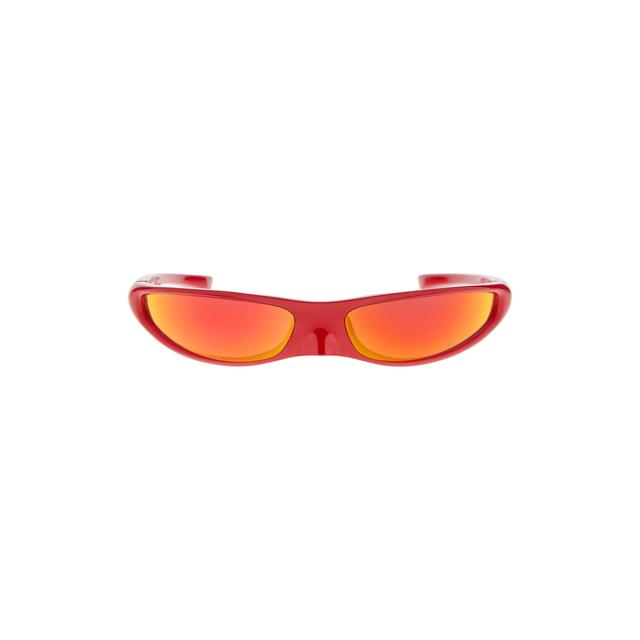 Blade Rectangle Sunglasses  in Red Product Image