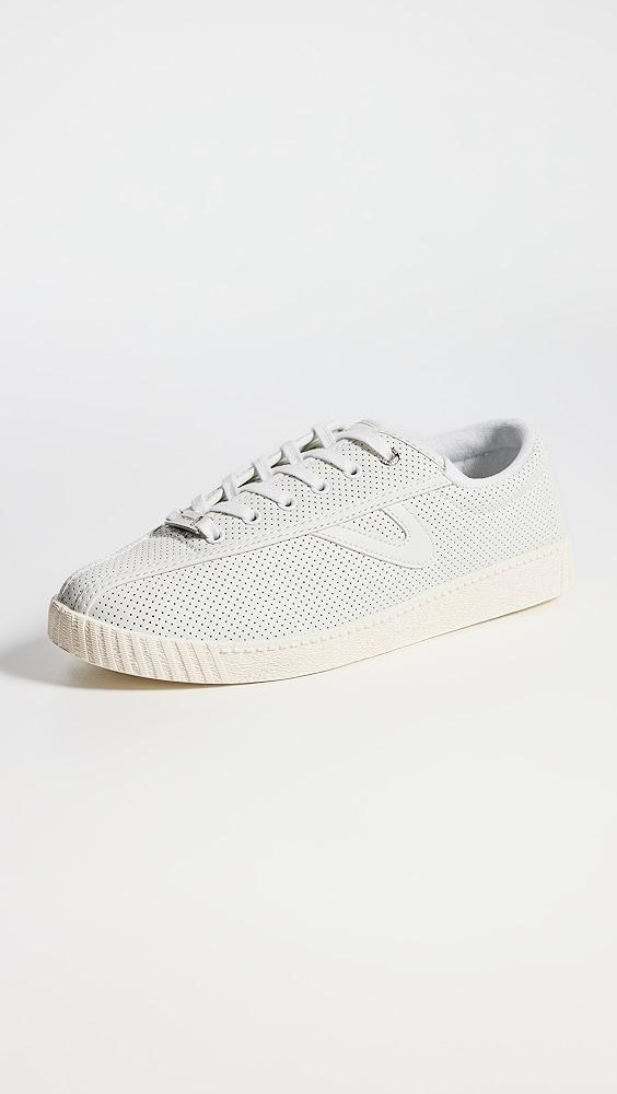 Tretorn Tretorn Nylite Elite Plus Perforated Leather Sneakers | Shopbop Product Image