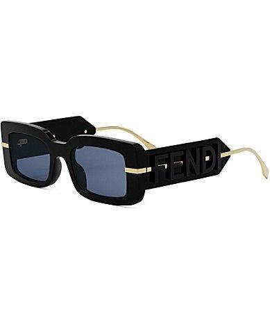 Womens FendiGraphy 51MM Rectangular Sunglasses Product Image