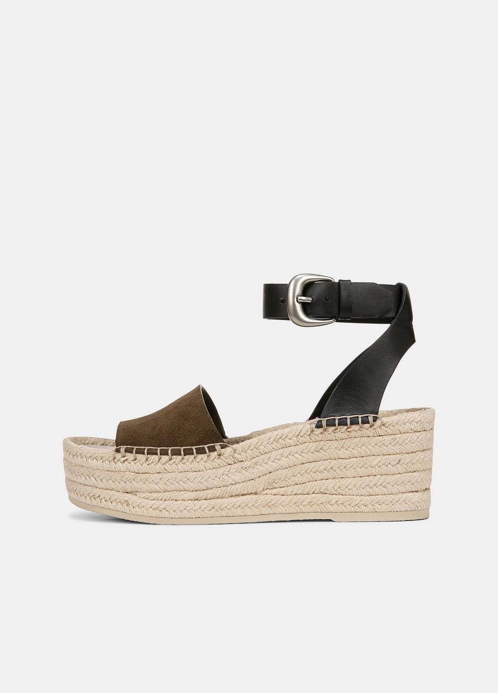 Belisa Suede Platform Espadrille Sandal Product Image